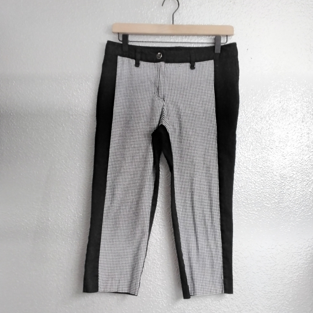 Women's Zac & Rachel Herrinhbone Capris    Size 6